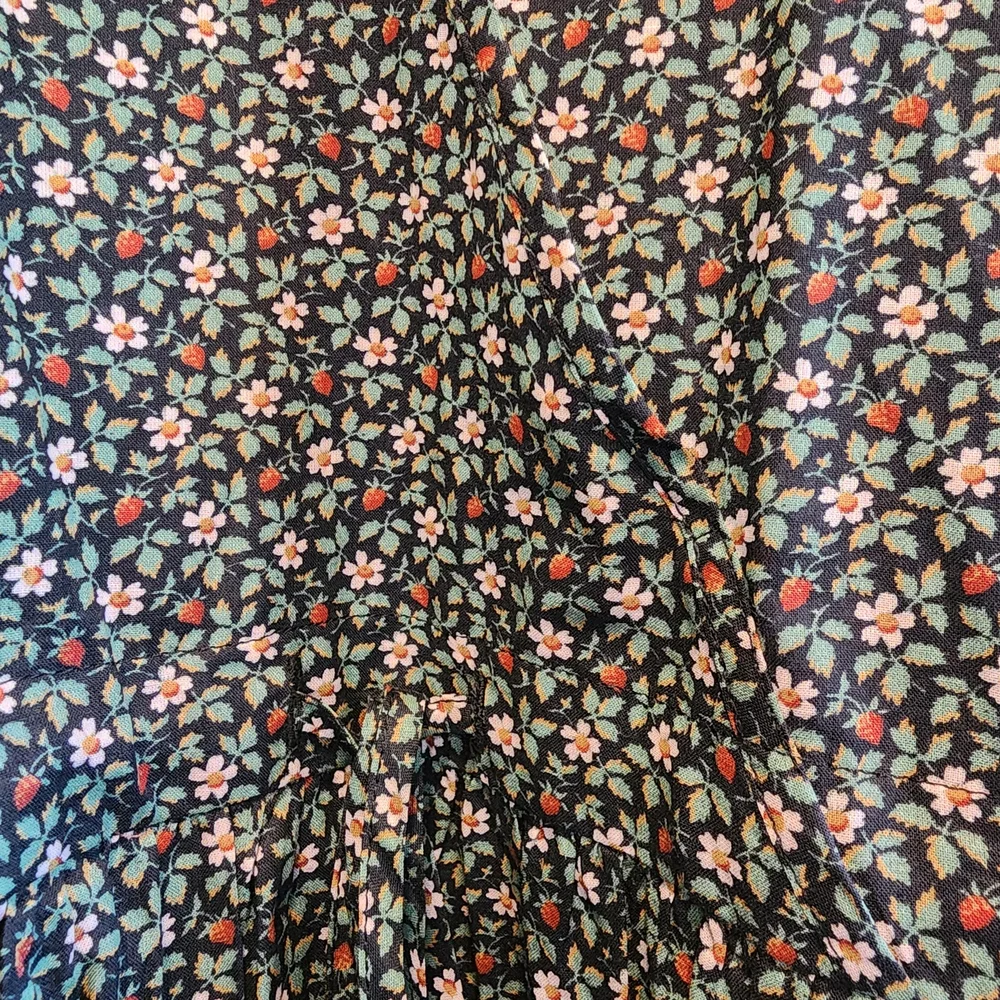Christy Dawn 100% Regenerative Cotton Night Strawberry Maxi Dress - Picture 3 of 11